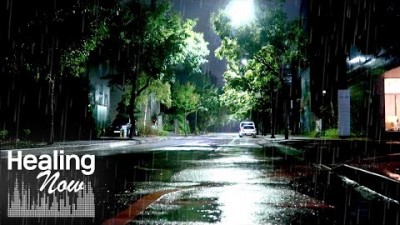 늦은 밤 퇴근길에서 만난 반가운 비