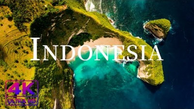 인도네시아의 아름다운 정경들과 음악