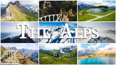 알프스의 아름다운 정경들과 음악